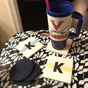💥🎯Set 3 Food Network ‘K’ Coasters🥤🍵☕️🍹🍷🍺